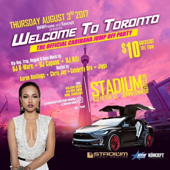 Welcome to Toronto Caribana Package